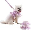 pumyporeity harness princess costume outdoor dogs logo