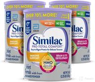 similac pro-total comfort™* infant formula: gentle, easy to digest with 2’-fl hmo, non-gmo - 3 count, 36 oz can logo