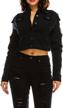 twiinsisters womens classic casual destroyed women's clothing at coats, jackets & vests logo
