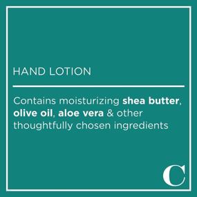 img 1 attached to Caldrea Hand Lotion, For Dry Hands, Made With Shea Butter, Aloe Vera, And Glycerin And Other Thoughtfully Chosen Ingredients, Basil Blue Sage Scent, 10.8 Oz (Packaging May Vary)