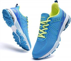 img 4 attached to Experience Comfort And Style With Autper Mens Air Athletic Running Tennis Shoes