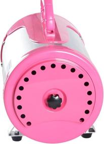 img 1 attached to Get Your Pup Looking Fabulous: SHELANDY Pink Pet Hair Force Dryer With Built-In Heater For Dog Grooming And Blowing