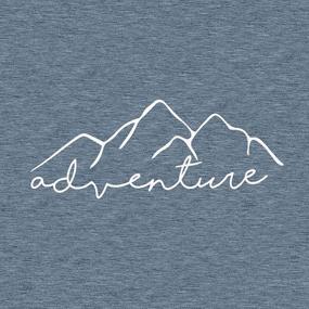 img 2 attached to Vintage, Trendy & Comfy: Women'S Graphic Tees For Casual Or Hiking/Camping Adventures