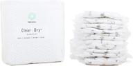 🩹 clear+dry natural training diaper pants by parasol - pure ingredients, water-based ink, non-woven fabric with excellent dermatest seal - rash protection diaper set, size 3 (12-28 lbs), 28-count logo