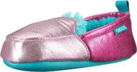 chooze girls slumber slip emote girls' shoes in flats logo