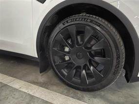 img 1 attached to 🚗 Protect Your Tesla Model Y with Beisurely Mud Flaps - No Drilling Required!