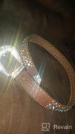 img 1 attached to Stylish Women'S Rhinestone Western Cowgirl Belt With Studded Design And Leather Finish - 35158 50158 review by Justin Abrams