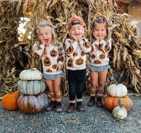 img 2 attached to 👶 Cute Fall Winter Baby Sweater Shirts: Boy Girl Knit Romper Pullover Tops