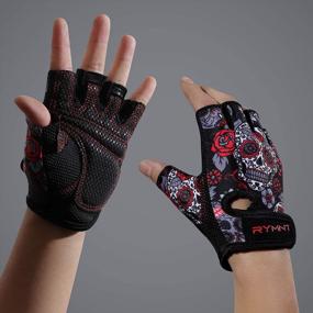img 2 attached to ZEROFIRE Fitness Gloves With Full Palm Protection And Enhanced Grip For Men And Women - Ideal For Weightlifting, Exercise, Gym, Training, And Cycling