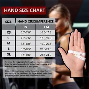 img 1 attached to ZEROFIRE Fitness Gloves With Full Palm Protection And Enhanced Grip For Men And Women - Ideal For Weightlifting, Exercise, Gym, Training, And Cycling