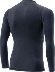img 3 attached to TSLA Thermal Sleeve Fleece Compression Girls' Clothing : Active