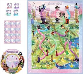 img 3 attached to 🎢 Disney Princess Chutes and Ladders Board Game for Kids, Ages 3 and Up - Preschool Game for 2-4 Players (Amazon Exclusive)