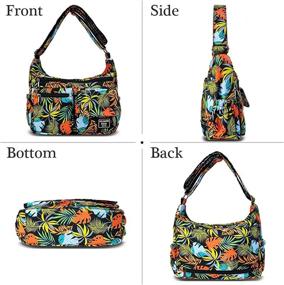 img 1 attached to 👜 Waterproof Crossbody Shoulder Messenger Pocketbook for Women with Handbags and Wallets at Hobo Bags