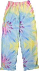 img 3 attached to Iscream Girls Print Silky Plush Girls' Clothing via Pants & Capris