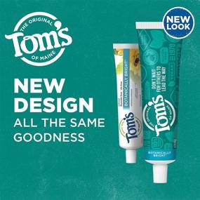 img 3 attached to 🌿 Botanically Enhanced Peppermint Toothpaste by Toms Maine - Advanced Oral Care Solution