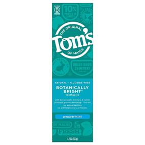 img 4 attached to 🌿 Botanically Enhanced Peppermint Toothpaste by Toms Maine - Advanced Oral Care Solution