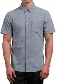 img 2 attached to Volcom Everett Oxford Modern Sleeve: Stylish Men's Clothing and Shirts to Elevate Your Wardrobe