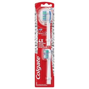 img 4 attached to 🪥 Enhance Your Dental Routine with Colgate Optic Battery Toothbrush Replacement