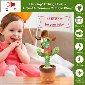 img 1 attached to Dancing Talking Singing Lighting Adjustment Baby & Toddler Toys