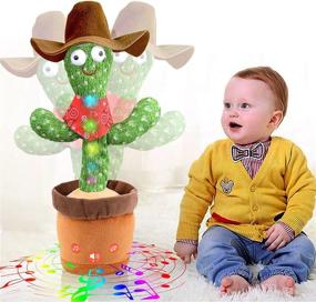 img 4 attached to Dancing Talking Singing Lighting Adjustment Baby & Toddler Toys