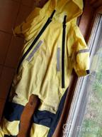 img 1 attached to Shop the HAPIU Toddler Waterproof Coverall - Ideal Boys' Clothing for Jackets & Coats review by Ghostnote Hankins