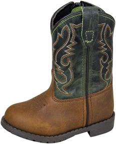 img 2 attached to 👢 Stylish and Durable: Smoky Mountain Toddler Boys Hopalong Western Boys' Shoes via Boots