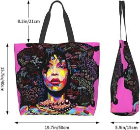 img 2 attached to Wtonlaide Glasses Shoulder Printed Shopping Women's Handbags & Wallets at Totes