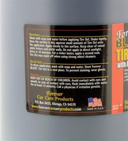 img 1 attached to 128 oz. Forever Black Tire Gel Dye - Ultimate Tire Enhancement Solution for Longer Lasting Appeal