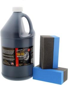 img 2 attached to 128 oz. Forever Black Tire Gel Dye - Ultimate Tire Enhancement Solution for Longer Lasting Appeal