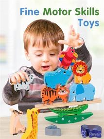 img 3 attached to 🎁 Fantykids Montessori Toddler Toys - Gifts for 1 2 3 Year Old Boys & Girls, Toys for 1 2 3 4 5 Year Old Girls, Stacking Toy for Toddlers 1-3, Boys & Girls Toys Age 4-5, Christmas & Birthday Gift for Kids