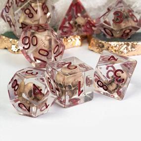 img 1 attached to D&D Skull Dice Set For Dungeons And Dragons RPG MTG And Table Games - UDIXI Polyhedral Dice Set - Ideal For DND, D&D Dice Set, And Other Gaming Needs