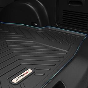 img 2 attached to 🚚 YITAMOTOR Cargo Trunk Mats: Custom Fit Black TPE Trunk Liner for 2017-2022 Kia Sportage - All Weather Protection