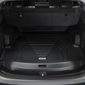 img 3 attached to 🚚 YITAMOTOR Cargo Trunk Mats: Custom Fit Black TPE Trunk Liner for 2017-2022 Kia Sportage - All Weather Protection