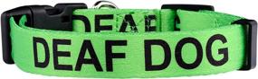 img 4 attached to 🐾 Native Pup Deaf Dog Collar with Hard of Hearing Alert