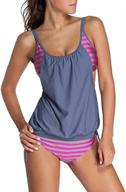 👙 evaless women's casual tankini swimsuit: stylish swimwear and cover ups for women logo