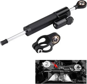 img 2 attached to Qiilu Universal Motorcycle Steering Stabilizer