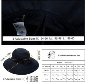 img 3 attached to Womens' Sun Hats For Summer With UPF50+ Protection - Comhats
