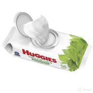 👶 huggies natural care sensitive baby wipes - unscented, hypoallergenic, 56 wipes, 1 flip-top pack логотип