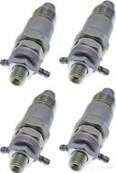 high-quality jeenda 4pcs fuel injectors for kubota d950 d1302 d1402 v1702 v1902 engine логотип