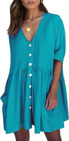 img 1 attached to Wander Agio Swimsuit Sleeve Coverups Women's Clothing : Swimsuits & Cover Ups