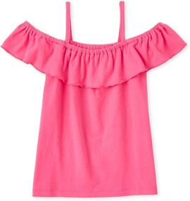 img 1 attached to Childrens Place Shoulder Matchable Simplywht Girls' Clothing and Tops, Tees & Blouses