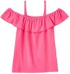 childrens place shoulder matchable simplywht girls' clothing and tops, tees & blouses logo