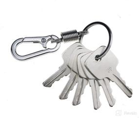 img 2 attached to 🔑 ZTUOAUMA Set of 6 Keys Ignition Keys with Key Chain for John Deere Equipment - Model #AR51481