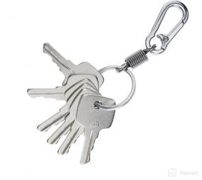 img 1 attached to 🔑 ZTUOAUMA Set of 6 Keys Ignition Keys with Key Chain for John Deere Equipment - Model #AR51481