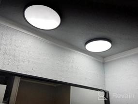 img 5 attached to TALOYA 15.8 Inch LED Ceiling Light 2 Pack - Perfect For Kitchen, Bedroom, Utility Closet And More!