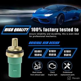 img 3 attached to 🌡️ OTUAYAUTO 059919501A Engine Coolant Temperature Sensor for Audi & Volkswagen - Fit A4, A6, TT, Beetle, Passat