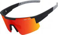 men's and women's polarized sport sunglasses - xiyalai uv400 cycling and fishing glasses for baseball and biking logo
