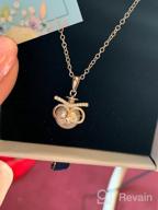 img 1 attached to Wisdom Owl Graduation Necklace: Perfect Gift for Her 2021 with Card and Jewelry Box review by Ashley Coffman