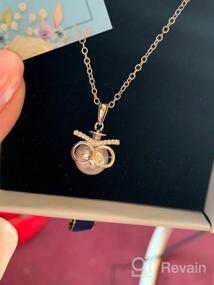 img 5 attached to Wisdom Owl Graduation Necklace: Perfect Gift for Her 2021 with Card and Jewelry Box
