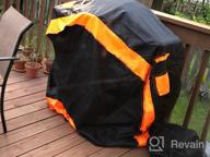 картинка 1 прикреплена к отзыву Protect Your Grill From The Elements With Gulrear Waterproof BBQ Cover - 58 Inch With Adjustable Straps And Waterproof Zipper от Jesse Jewett